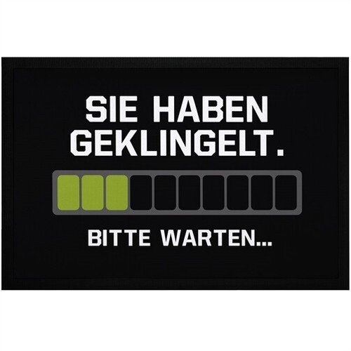 Fußmatte mit spruch lustig - mit,