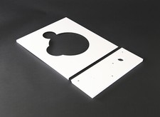 Deckplatte + Tonarmbasis board