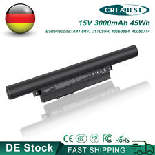 3.0Ah 15V D17LS9H A41-D17 40050714 Akku Für Medion Akoya E7415 E7416 E7419 E7420