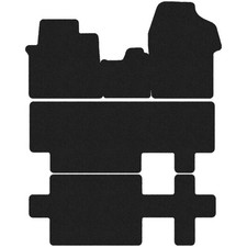 Anthrazit Fußmatten Velour