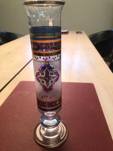 Glas vase pokal - vase,