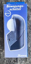 Kopp Infrarot Bewegungsmelder 270° / Bewegungsschalter Aufputz IP55 schwarz
