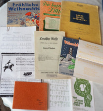 Antik Musikalische Fundstücke Amberg Zither Klavier Violine Gesang Gitarre#569G2