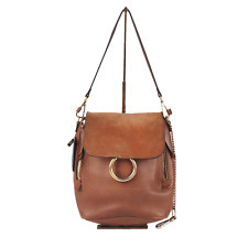 CHLOÉ Faye Suede Cognac