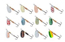 Shirasu Original Spinner Blinker Bleifrei  Hecht Zander Barsch Forelle