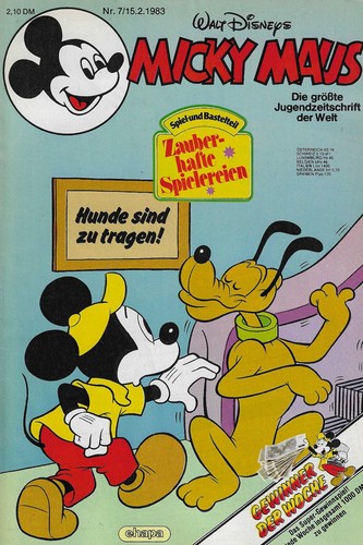 Micky maus 1983 mit - nr.7,