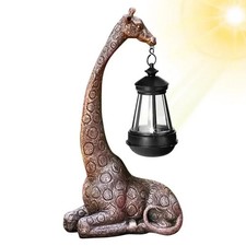 Solar licht giraffe - giraffe, skulptur