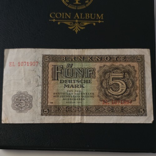 Deutsche mark banknote - 5,