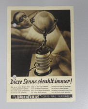 0428/ Hanau a. Main, Höhensonne Quarzlampengesellschaft , Reklame Postkarte 1936