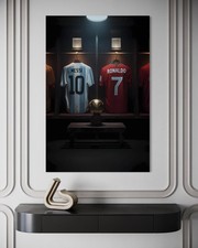 Christiano Ronaldo Leinwand