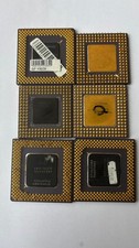 6 X KERAMIK CPU Intel 486 GOLD