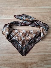 Bandana Halstuch Braun Vintage