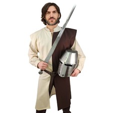 Mittelalter Wappenrock Braun /