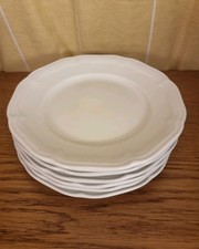 Hutschenreuther Weimar weiß 6 Kuchenteller Hotel