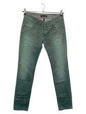 FUGA Damen Jeans Slim Fit W30/L34 Grün Casual Stretch Baumwolle