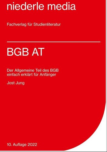 Bgb allgemeiner teil - bgb, jost