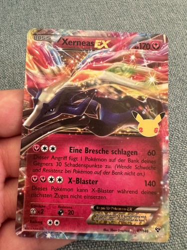 Pokémon tcg xerneas 146 - tcg, ex