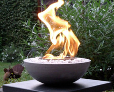 Feuerschale aus Beton