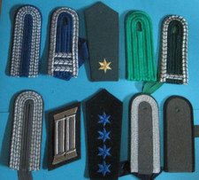 10  NVA Schulterstücke NVA Effekten DDR NVA Uniform Äh. Wehrmacht Vopo General