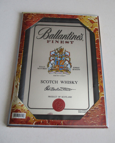 Ballantines finest scotch - -,