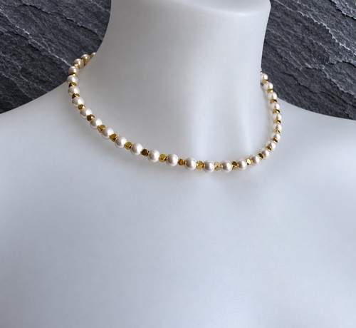 Damen choker kreisel - choker, weiße
