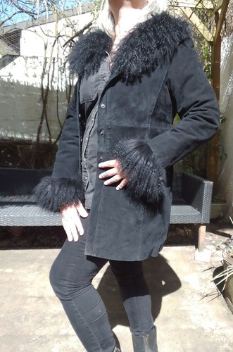 Vintage 90er echt wildleder - vintage,