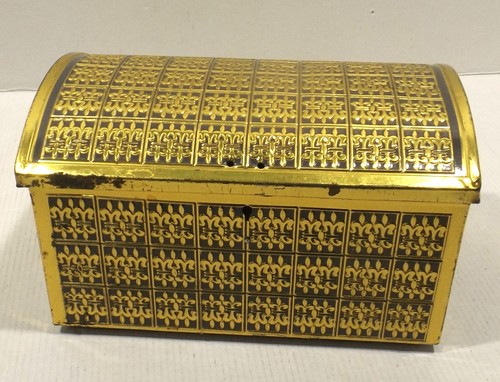 Alte leere goldfarbene vintage - alte,