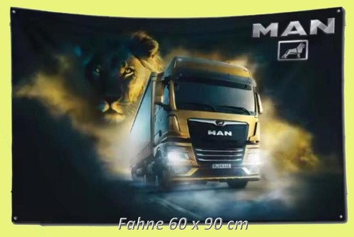 Fahne man ähnlich lkw - fahne,