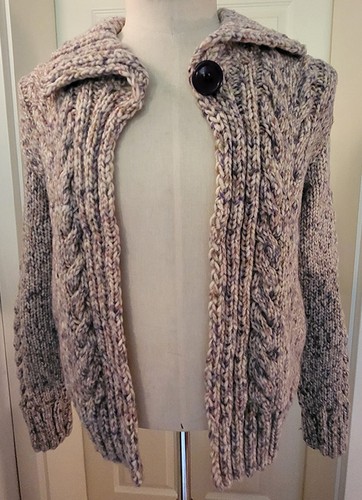 Strickjacke handgestrickt - strickjacke, ·