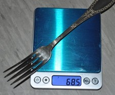 Bruckmann Gabel, Silber 800