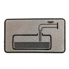 T3 Aufkleber Wassereinfüllung