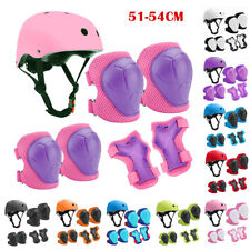 Kinder Skaterhelm mit Schützer Verstellbar Fahrrad Helme Kinderhelm Rollschuhe