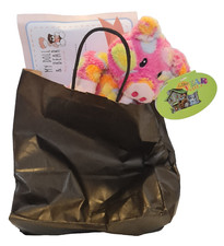 THE BEAR MILL Mehrfarbiges Herz Schwein bauen Sie Ihren eigenen Bären Kinder