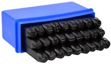 Schlagbuchstaben 27-teilig Einschlagstempel Buchstaben Stempel Set 8 mm A-Z, &