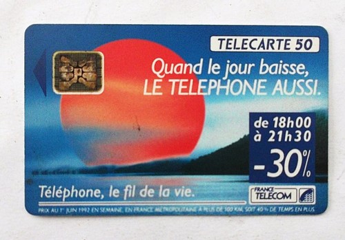 Telefonkarte telecarte - telecarte, 50