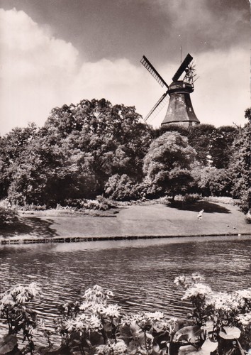 Postkarte bremen mühle - -,