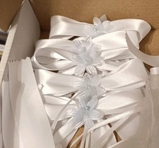 5 Antennenschleifen weiß mit