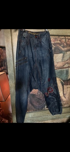 Desigual haremshose jeans - desigual,