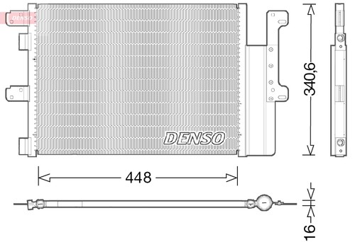 Für denso dcn12102 - denso, condenser
