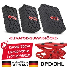 4X Gummiklotz Gummiklötze