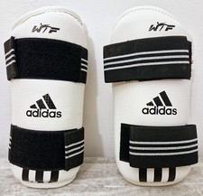 Adidas Unterarmschutz weiß ADITFP01 - Unterarm-Schoner - Taekwondo Größe S