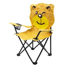 Kinder Angler Sessel 58 x 36 cm - Bär - Camping Klapp Stuhl Tragetasche