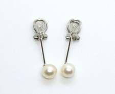 TRAUM Weißgold Ohrringe 585er