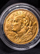 Goldmünze Vreneli Gold 10 Franken 1911 B  100.000 erster und seltenste Jahrgang!