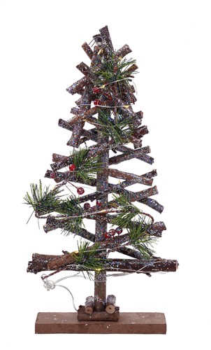 Holz tannenbaum 37x20 15 - tannenbaum,