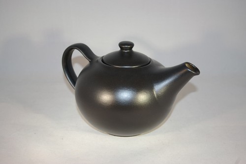 Teekanne liter schwarz matt - 1,