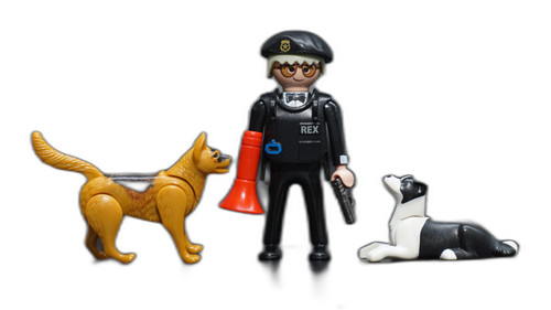 Playmobil figur mann elite - mann,