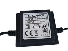 Trafo 230V 60W 50/60Hz f. Dämmstoffschneider IP 68 XLR Transformator Netzteil