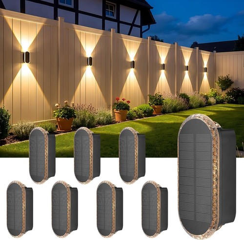 Ellasay solar wandleuchte - solar,
