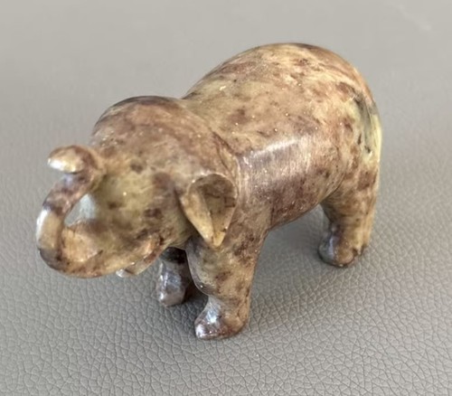 Elefant aus speckstein cm - aus, speckstein,